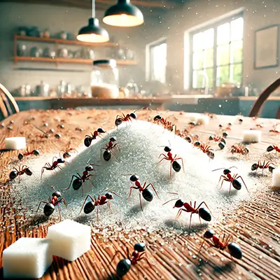 infestation de fourmis, société de désinfection Lausanne