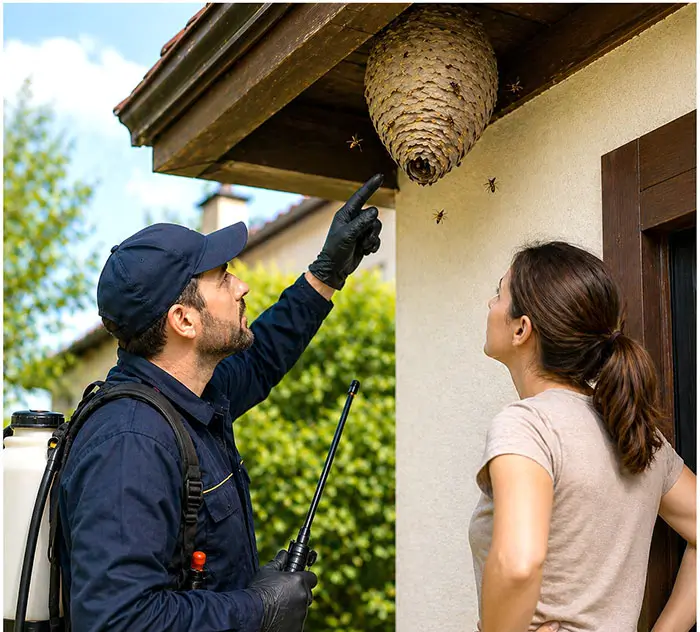 intervention nid de guepe frelon vaud